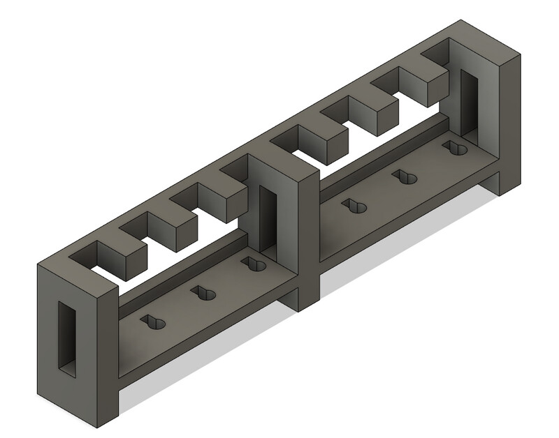 Scenery Detail Parts - EOT Rack no EOT Devices