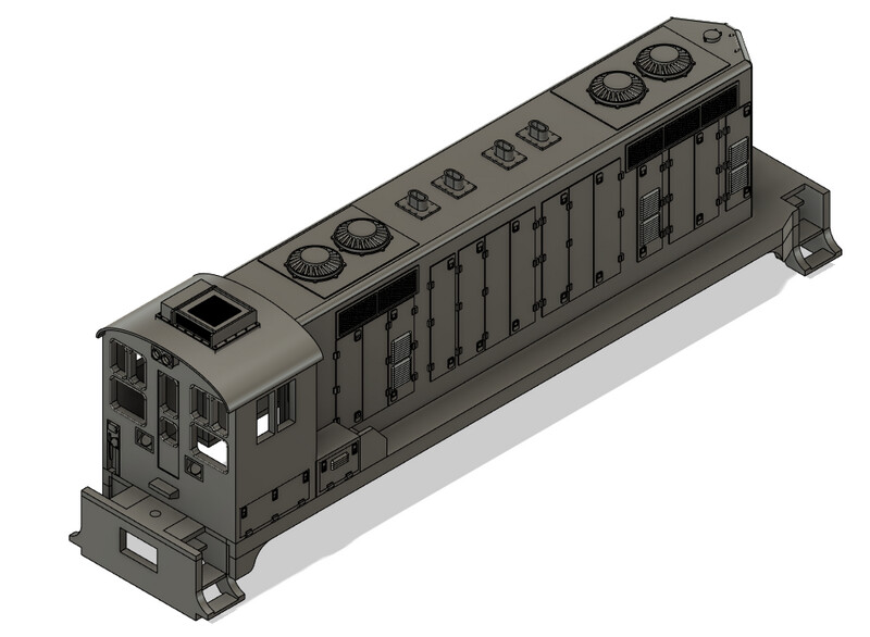 N Scale - Santa Fe SWBLW Beep Shell