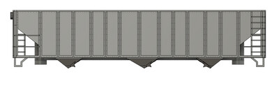 N Scale - Greenville 14 Panel Open Hopper