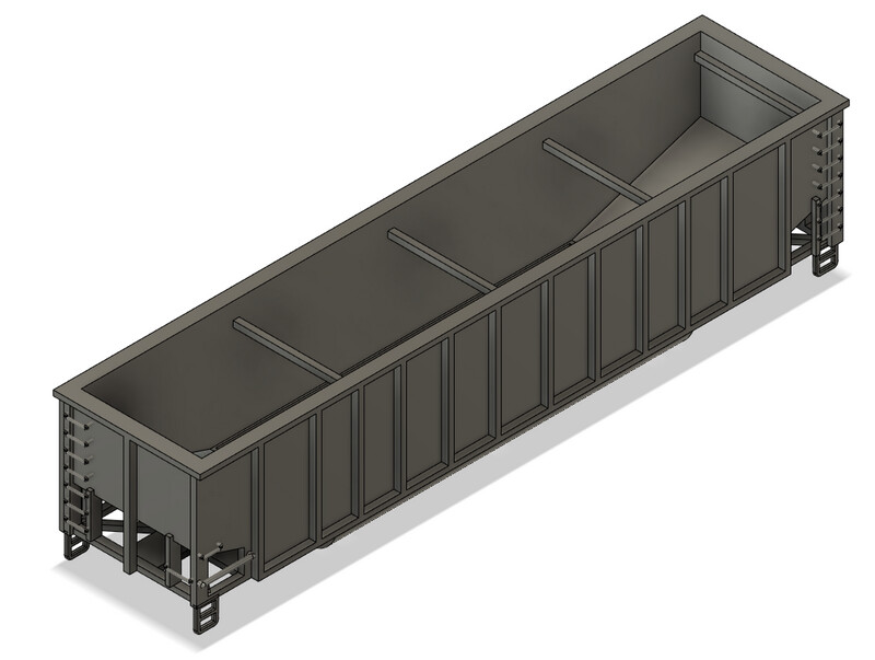N Scale - Johnstown Coal Porter Open Hopper