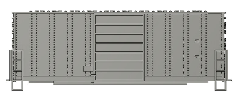 N Scale - 40ft High Cube Box Car Youngstown Door