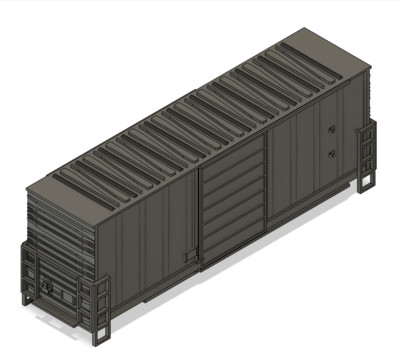 N Scale - 40ft High Cube Box Car Youngstown Door