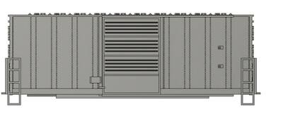 N Scale - 40ft High Cube Box Car Sliding Door