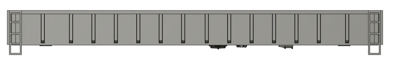 N Scale - Greenbrier/Trinity Rail 67ft Gondola