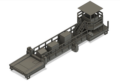 HO Scale - Modern MOW Welded Rail Train Power Car SPSX