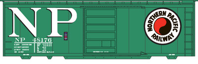 Northern Pacific Large Letter 40ft Box Car Decal Set
