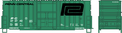 Penn Central 40ft High Cube Box Car Large Black Logo Decals