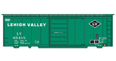 Lehigh Valley 40ft Box Car Black Diamond Logo Decal Set