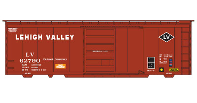 Lehigh Valley 40ft Box Car Flour Service Decal Set