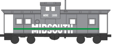 Midsouth Extended Vision Caboose Decals