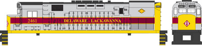 Delaware-Lackawanna C425 #2461 Locomotive Decals