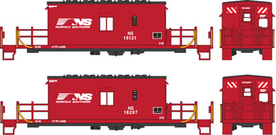 Norfolk Southern N9 Transfer Caboose Horsehead Logo Decals