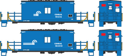 Conrail N6 N9 Transfer Caboose Small Logo Decals