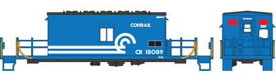 Conrail N6 N9 Transfer Caboose Large Logo Decals
