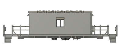 N Scale - Conrail / PC N9 Transfer Caboose