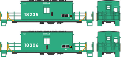 Conrail N6 N9 Transfer Caboose Ex PC Patchout Decals 1
