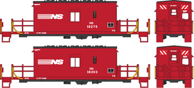 Norfolk Southern N9 Transfer Caboose Legacy Logo Decals