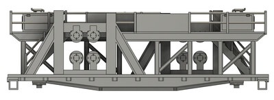 HO Scale - Conrail MOW Welded Rail Train Power Car