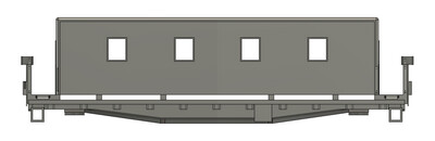 N Scale - Conrail Camp Train Supply Car 1