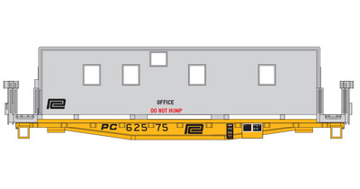 Penn Central MOW Camp Car Decals