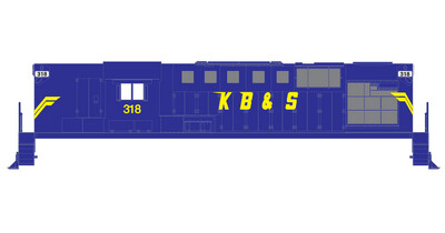 Kankakee Beaverville &amp; Southern Alco Loco Decal