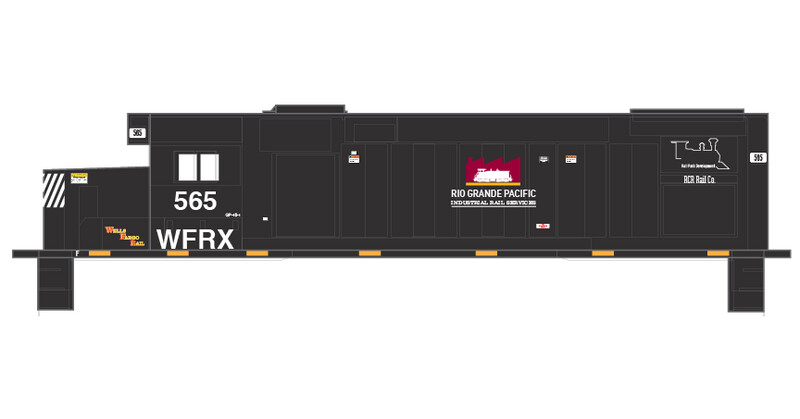 Rio Grande Pacific WFRX GP15-1 Locomotive Decals