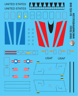 Quest Intruder Rocket Decals (3001)