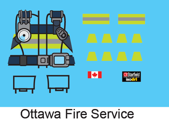 Kelleher Minifigures - Ottawa Fire Service