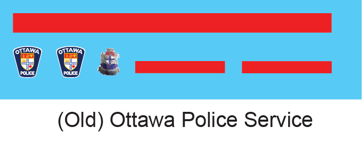 Kelleher Minifigures - Ottawa Police Service Old Logo