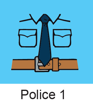 Kelleher Minifigures - Police Figure 1