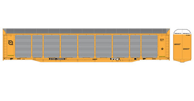 Florida East Coast Bi Level Autorack ETTX Decals