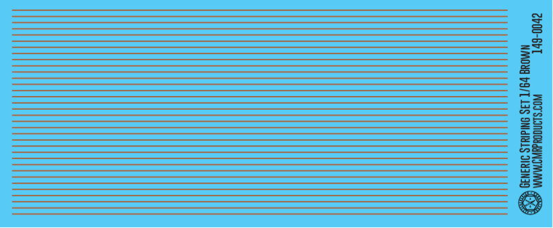 Generic Striping Decal Set Brown