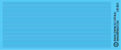 Generic Striping Decal Set Blue