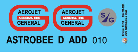 Astrobee D BT60 Rocket Decal