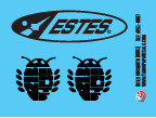 Estes Mini Brute Mosquito (0801) Decals