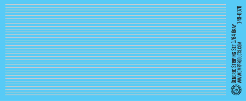 Generic Striping Decal Set Gray