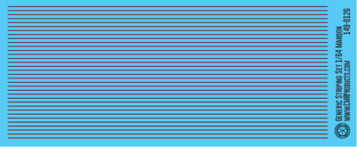 Generic Striping Decal Set Maroon