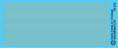 Generic Striping Decal Set Orange