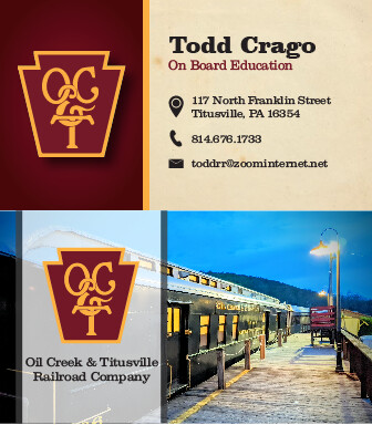 Business Cards - OC&T At Night - Todd Crago