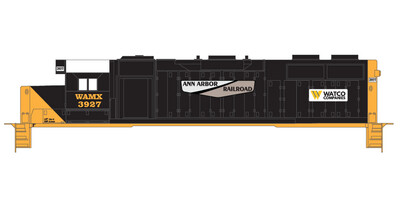 Ann Arbor WAMX Locomotive Decals