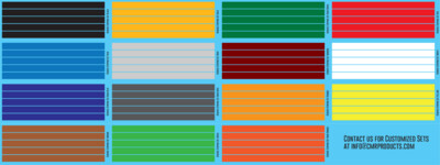 Customizable Fairmont Motorcar Logo Set
