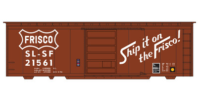 Frisco (SLSF) 40ft Modern Box Car White Logo