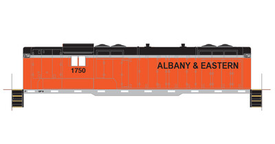 Albany &amp; Eastern GP9 1750 Locomotive Decals