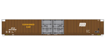 Penn Central 4 Door Autoparts Box Car PRR Patchout
