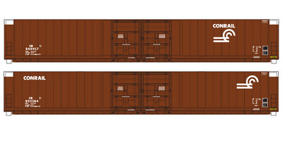 Conrail 4 Door Autoparts Box Car Medium Logo Decals