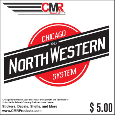 Vinyl Sticker - Chicago Northwestern Logo