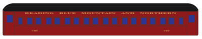 Reading Northerns Passenger Cars 2020+ Scheme Decals