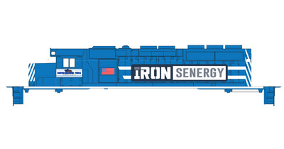 Cumberland Mine Iron Senergy Locomotive Decals