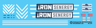 Cumberland Mine Iron Senergy Locomotive Decals