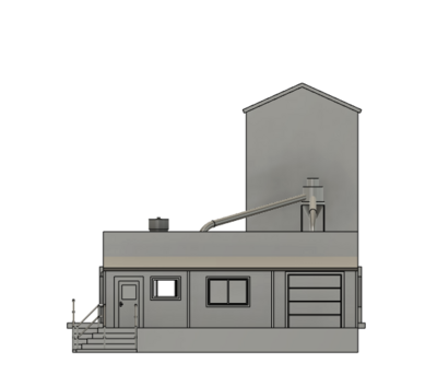N Scale - Feed Mill